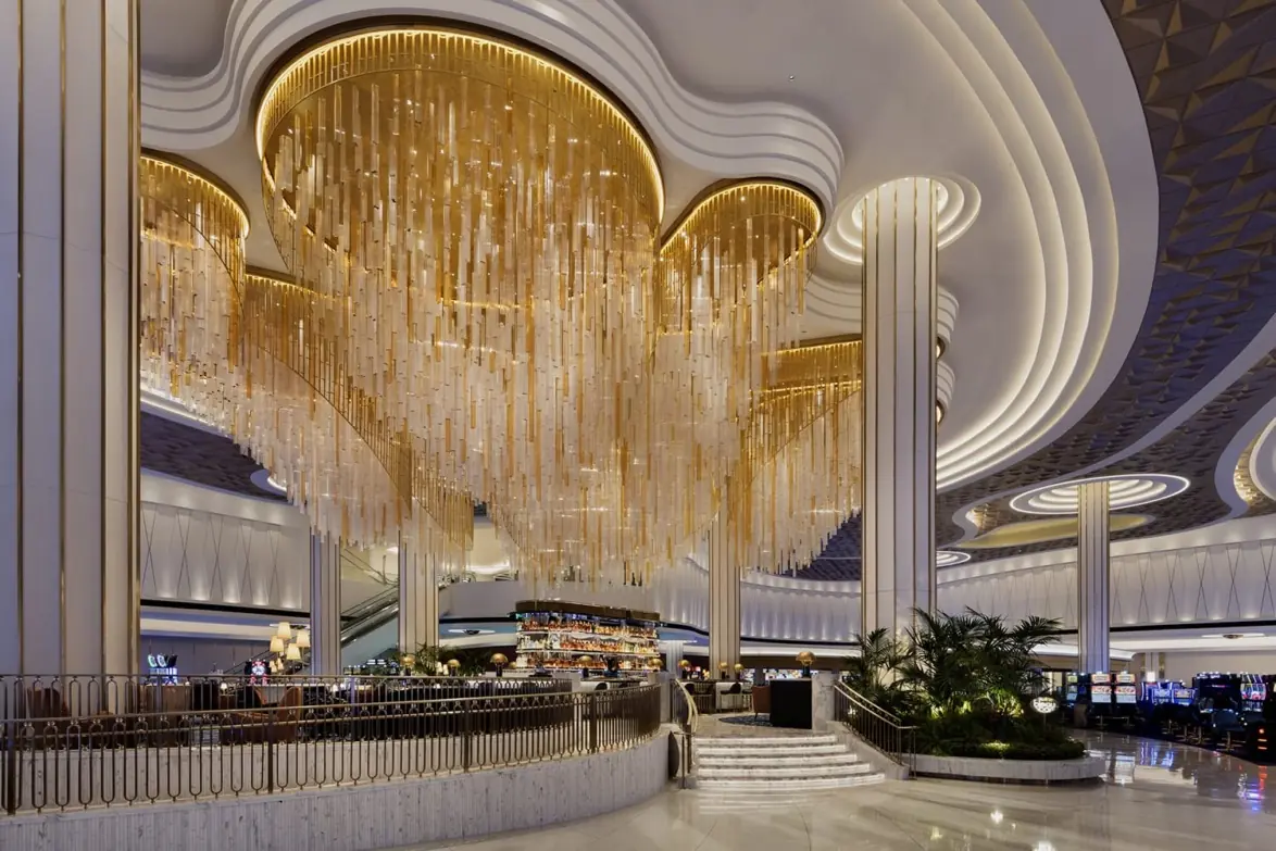 Luxury Casino Hotel Interior